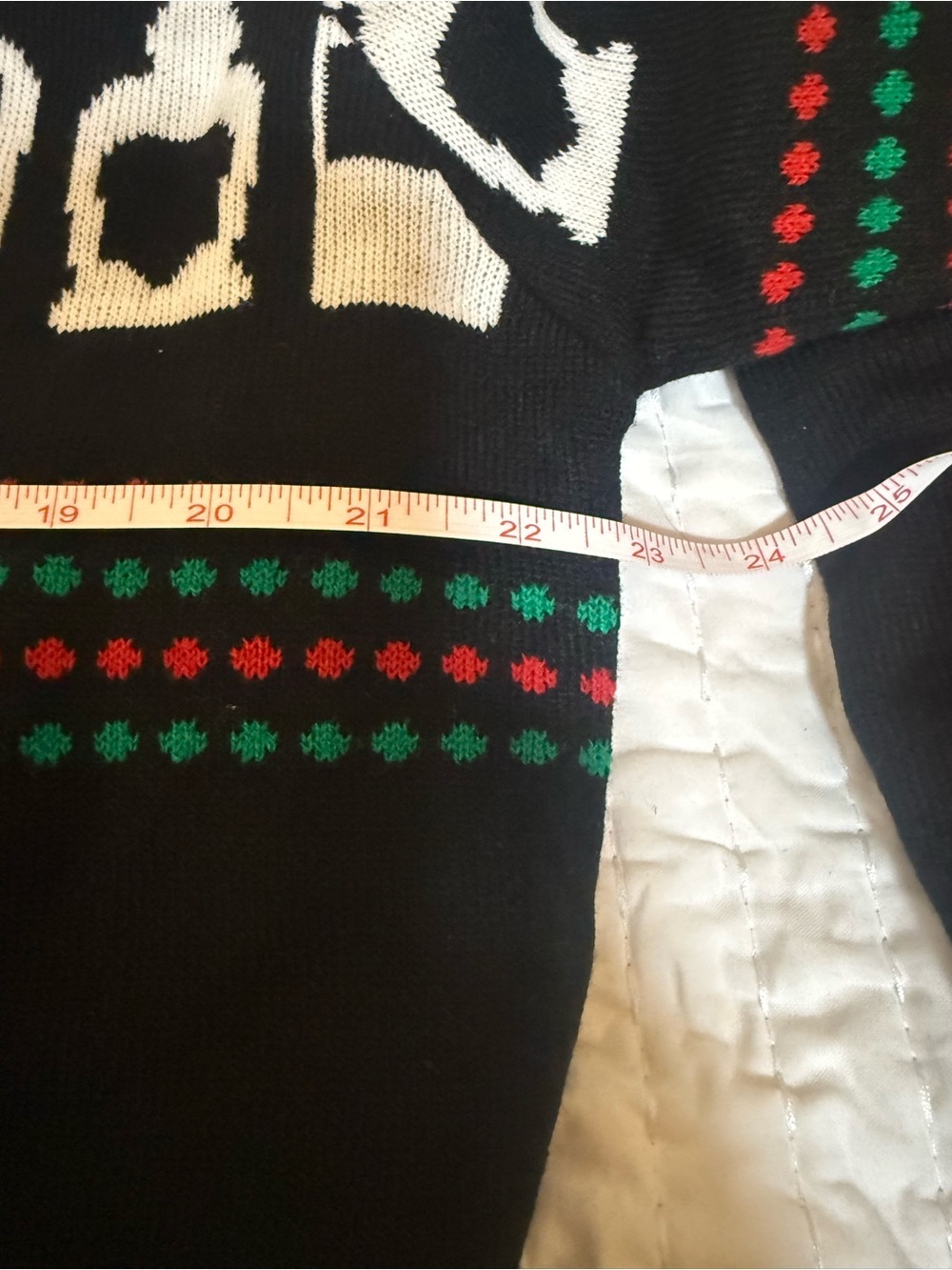 Jack Daniels Ugly Christmas Sweater XL Black Whiskey Bottle Knit Holiday - Picture 5 of 6